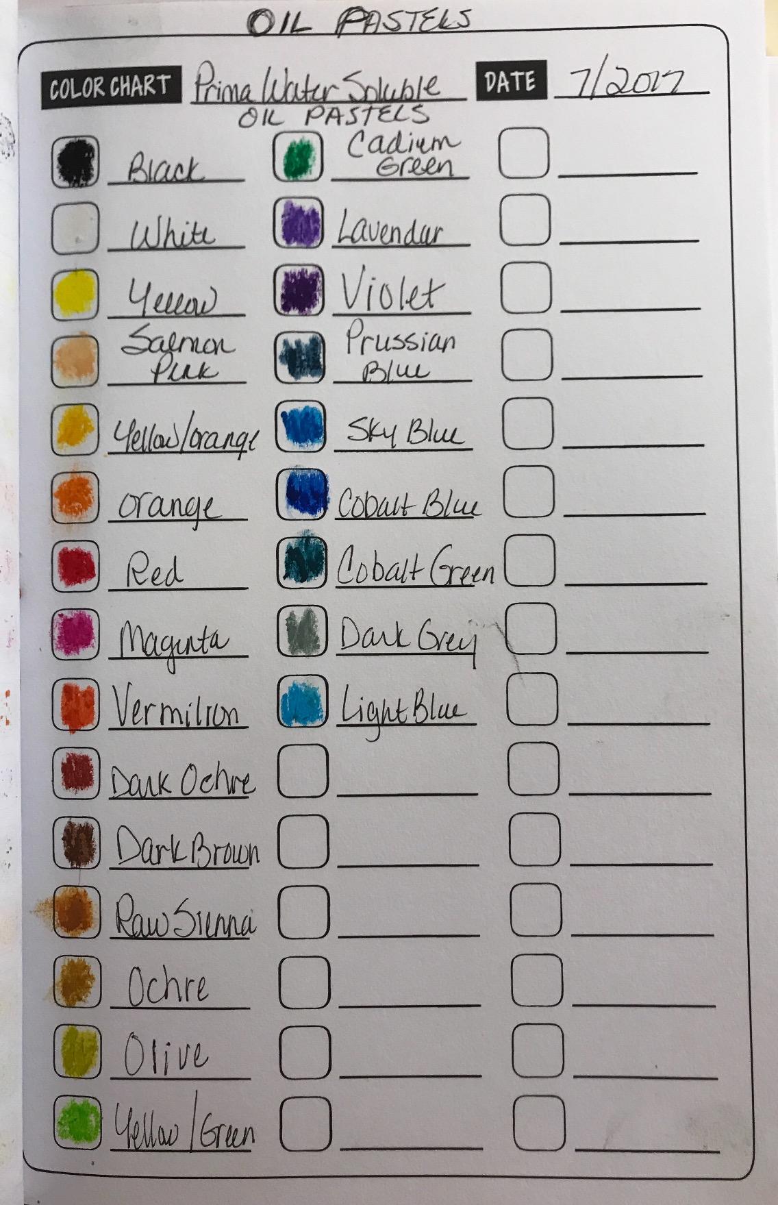 Color Charts: Color Collection Edition: 50 Color Charts to record your color collection all in one place 26 Color Charts: Color Collection Edition: 50 Color Charts to record your color collection all in one place - Image 26