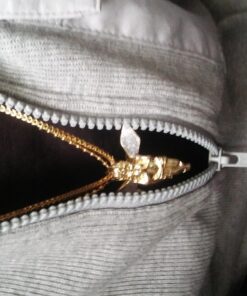 Fashion 21 Sparkled Micro Baby Angel Cherub Pendant 2mm 24 inches Box Chain Necklace Gold Silver Tone 29 71qvUG0EFwL