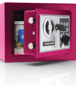 Honeywell Safes & Door Locks 5005P Steel Security Safe with Digital Lock, 0.17-Cubic Feet, Pink 27 71qvleeHXIL