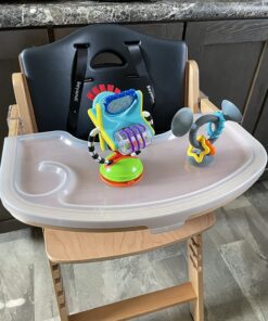 Sassy Fishy Fascination Station 2-in-1 Suction Cup High Chair Toy | Developmental Tray Toy for Early Learning | for Ages 6 Months and Up 28 71qx1ATlW0L