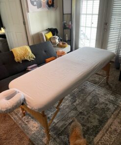 SIERRA COMFORT All-Inclusive Portable Massage Table (Black), SC-901, 27.95"D x 72.05"W x 33.07"H 43 71qxCn6wvML