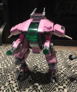 LEGO Overwatch D.Va and Reinhardt 75973 Mech Building Kit with Popular Overwatch Character Minifigures and Buildable Rocket Hammer (455 Pieces) 47 71qxiMmYitL