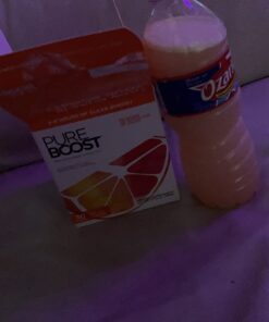 Pureboost Clean Energy Drink Mix + Immune System Support. Sugar-Free Energy with B12, Multivitamins, Antioxidants, Electrolytes (Citrus Sunrise, 30 Count) Citrus Sunrise 51 71qxwYhFt8L