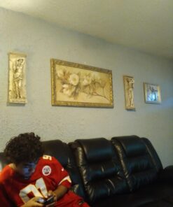 Design Toscano Water Maidens Wall Friezes (Set Includes: Dordogne & Seine), 22 Inch, Set of Two, Two Tone Stone 35 71qz23VipTL