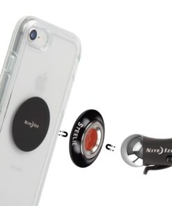 Nite Ize Steelie Orbiter Vent Kit - Magnetic Cell Phone Mount for Car Vents - Durable & Easy-to-Use Phone Holder with Magnet 14 71qzpV8dkxL