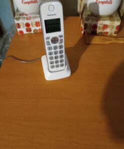 Panasonic DECT 6.0 Expandable Cordless Phone with Answering Machine and Smart Call Block - 2 Cordless Handsets - KX-TGD532W (White/Silver) White/Silver 2 Handsets Talking Caller ID + Answering Machine 31 71r ZC6FQpL