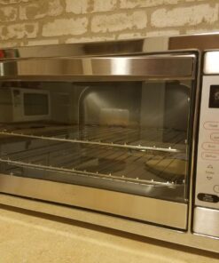 Oster Toaster Oven, 7-in-1 Countertop Toaster Oven, 10.5" x 13" Fits 2 Large Pizzas, Stainless Steel Convection Oven 34 71r oM5N6aL