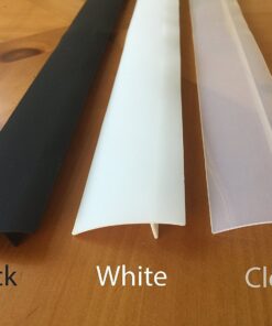 Capparis Kitchen Silicone Stove Counter Gap Cover, Easy Clean Heat Resistant Wide & Long Gap Filler, Seals Spills Between Counter, Stovetop, Oven, Washer & Dryer, Set of 2 (25 Inches, Black) 25 Inches 33 71r rZffKmL 3