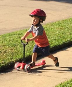 Micro Kickboard - Mini 3in1 Deluxe 3-Stage Ride-on Micro Scooter Toddler Toys for Ages 12 Months to 5 Years Red 17 71r1PKOwUML