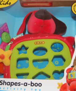 Melissa & Doug K's Kids Take-Along Shape Sorter Baby Toy With 2-Sided Activity Bag and 9 Textured Shape Blocks - Sensory / Travel /Toys For Toddlers And Infants 62 71r1qsf4N0L