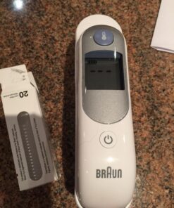 Braun Digital Ear Thermometer for Babies, Kids, Toddlers and Adults, ThermoScan 5 IRT6500, Display is Digital and Accurate, Thermometer for Precise Fever Tracking at Home 37 71r2GcYV3L