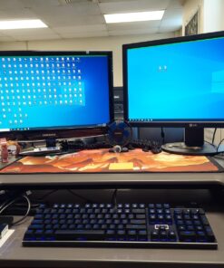 Redragon K556 RGB LED Backlit Wired Mechanical Gaming Keyboard, 104 Keys Hot-Swap Mechanical Keyboard w/Aluminum Base, Upgraded Socket and Noise Absorbing Foams, Soft Tactile Brown Switch K556 Wired 41 71r3KtiZ9L