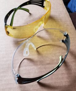 Peltor Sport SecureFit Safety Eyewear, 3 Pack Safety Glasses - Clear, Amber, & Gray Lenses Clear, Amber & Gray 23 71r3NaMhIrL