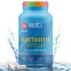 Keto Vitals Electrolyte Capsules | The Original Keto Electrolyte Pills Supplement | Salt Electrolyte Tablets for Hydration | Calorie-Free | Carb-Free KetoVitals Electrolyte Capsules 19 71r3trKVGL