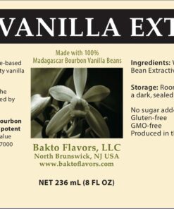 Bakto Flavors Pure Madagascar Vanilla Extract, 8 Ounces 8 Fl Oz (Pack of 1) 11 71r3ymEpxvL