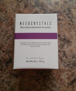 NeedCrystals Microdermabrasion Crystals 8 oz. / 227g. DIY Face Scrub. Natural Facial Exfoliator for Dull or Dry Skin Improves Scars, Blackheads, Pore Size, Wrinkles, Blemishes & Skin Texture 8 Ounce (Pack of 1) 8 oz Microdermabrasion Crystals 55 71r4hrEsq9L