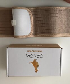 Jill & Joey Maternity Belt - Belly/Back Support Band Brace - Pregnancy Must Haves (Beige, Medium) Beige 58 71r55AGOk0L