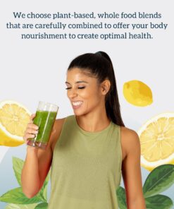 Organifi Green Juice - Organic Superfood Powder - 180-Day Supply - Organic Vegan Greens - Helps Decrease Cortisol - Provides Better Response to Stress - Supports Weight Control - Total Body Wellness 9.8 Ounce (Pack of 6) 13 71r62S5RwIL