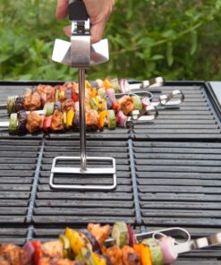 Charcoal Companion CC1089 Heavy Duty Grill Grate Lifter, 12.3 Inches, Steel 8 71r70YFKuwL