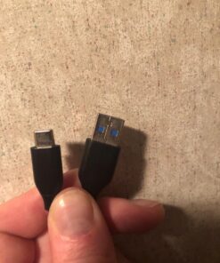 Anker USB C Cable, PowerLine USB 3.0 to USB C Charger Cable (3ft) with 56k Ohm Pull-up Resistor for Samsung Galaxy Note 8, S8, S8+, S9, Oculus Quest, Sony XZ, LG V20 G5 G6, HTC 10 (Black) 3ft Black 1 40 71r74yCD6yL