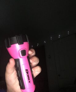 Dorcy 55 Lumen Floating Water Resistant LED Flashlight with Carabineer Clip, Pink ( 41-2509) 25 71r7eABDYjL