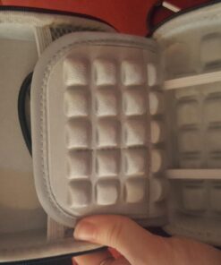 Lacdo Hard Drive Carrying Case for Seagate Portable Expansion Seagate Backup Plus Slim One Touch 1TB 2TB 3TB 4TB 5TB Portable External Hard Drive USB 3.0 2.5 Inch HDD EVA Shockproof Travel Bag, Black 43 71r8 KdPEOL