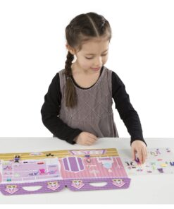 Alternative view of Melissa & Doug Puffy Sticker Pads Set: Fairy, Dress-Up, and Mermaid - 216 Reusable Stickers - Reusable Dress Up Doll Stickers, Restickable Puffy Stickers For Kids Ages 4+