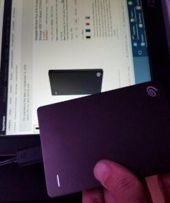 Seagate Backup Plus Portable 4TB External Hard Drive HDD – Black USB 3.0 for PC Laptop and Mac, 2 Months Adobe CC Photography (STDR4000100) 52 71r8JZJe6PL