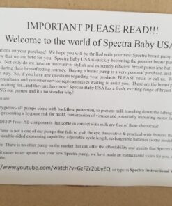Spectra - S2 Plus Electric Breast Milk Pump for Baby Feeding - Convenient Breast Feeding Support 37 71r9R26Vk6L