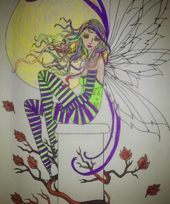 Fairyland - A Coloring Book For Adults: Fantasy Coloring for Grownups by Molly Harrison 25 71rBLCNF4L