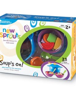 Learning Resources,Plastic, New Sprouts Soup's On!, 23 Pieces,Multicolor,5" Soup's On! 26 71rBYBNyvL