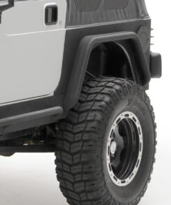 Smittybilt XRC Rear Bolt-on Flares for TJ - 76875, Textured Black 43 71rCUiCtsmL