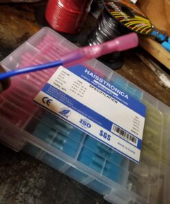 TITAN 11477 Ratcheting Wire Terminal Crimper Tool for Insulated Terminals, Fixed Jaw Crimper Fixed Jaw Crimper for Insulated Terminals 37 71rD3tKy eL