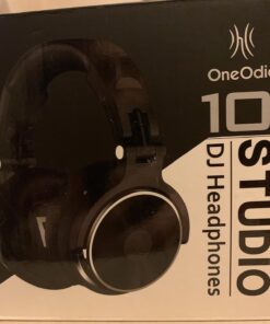 OneOdio Wired Over Ear Headphones Studio Monitor & Mixing DJ Stereo Headsets with 50mm Neodymium Drivers and 1/4 to 3.5mm Jack for AMP Computer Recording Podcast Keyboard Guitar Laptop - Black 44 71rDM84C51L