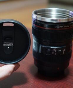 Caniam Camera Lens Coffee Cup, Travel Mug - Camera Eos 24-105Mm Model Stainless 400Ml Thermos 32 71rDgnBgaL