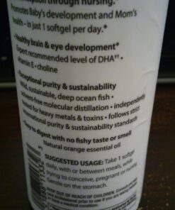 Rainbow Light Prenatal Vitamin, Omega-3 Fatty Acids & Prenatal DHA, Multivitamin for Women, Gluten Free, Promotes Baby's Brain Development & Eye Health, Easy To Digest, 60 Softgels 60 Count (Pack of 1) 43 71rEMF9ofNL