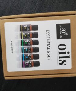 ArtNaturals Aromatherapy Top-6 Essential Oil Set - (6 x 10ml Bottles) - 100% Pure of The Highest Therapeutic Grade - Premium Gift Set – Lavender, Peppermint, Tea Tree, Eucalyptus 34 71rEpUBwtEL
