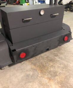 Island Outdoor, LLC 5-3/8" Stainless Spring Handle with 1/2" Steel Rod (6" Wide, 3.5" Tall) - Weld ON 34 71rF aFPBL