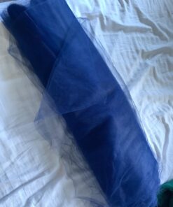 Craft And Party, Navy Blue Fabric Tulle Roll 54 Inch by 40 Yards (120 ft) Fabric Tulle Bolt for DIY Tutu Skirt, Wedding and Decoration (Navy Blue) 54" x 40 yards 27 71rFWN1QpL