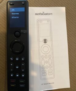 SofaBaton X1 Universal Remote Control with Hub & APP, Smart Remote with One-Touch Activities, Compatible with Alexa for Voice Control, Control up to 60 Entertainment IR/Bluetooth Devices 2023 Latest X1 Remote Set 33 71rFk A4TCL 2