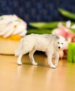 Safari Ltd. White Wolf Figurine - Realistic, Hand-Painted 3.6" Model Figure - Educational Toy for Boys, Girls & Kids Ages 3+ 16 71rHGCoEIwL