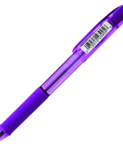 Pentel R.S.V.P. RT Colors New Retractable Ballpoint Pen, Medium Line, Barrel, Violet Ink, Box of 12 (BK93CRV-V) 12 Count (Pack of 1) 16 71rHd5kmraL