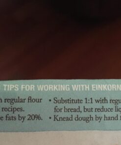 Jovial Einkorn 100% Organic Einkorn All Purpose Flour - Baking Flour, High Protein, Non-GMO, USDA Certified Organic, Unbleached Flour, Product of Italy, Organic All Purpose Flour - 32 Oz, 5 Pack 2 Pound (Pack of 5) 52 71rI9Itp7mL