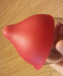 mimijumi Baby Bottle (2 pcs.) Very Hungry 8 oz Bottle with Slow Flow, Lighter Nipple - Medical Grade Silicone Anti-Colic Baby Bottles for Breastfed Babies - Newborns 0-6 Months 8oz (Slow Flow) 66 71rIt ApqrL