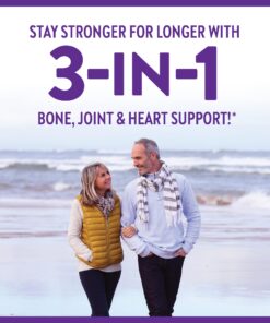 New Chapter Calcium Supplement - Bone Strength Tiny Tabs Organic Red Marine Algae Calcium - with Vitamin D3+K2 + Magnesium, 70+ Trace Minerals for Bone Health, Gluten Free, Easy to Swallow - 240 ct Unflavored 240 Count (Pack of 1) 11 71rJFdUlzpL