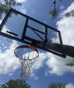 Lifetime 73729 48 in. Shatter Proof Backboard Rim Combo, Orange/White, One Size 23 71rJVLYpN3L