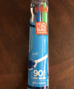 Orabrush Tongue Scraper, Tongue Cleaner Helps Fight Bad Breath, 4 Tongue Scrapers 4 Count (Pack of 1) Multicolored 47 71rLhHkyBGL