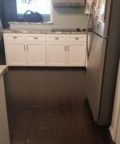 Cosmas 305-030SN - 10 Pack Satin Nickel Cabinet Hardware Euro Style Bar Handle Pull - 3" Inch (76mm) Hole Centers, 5-3/8" Overall Length, 1/2" Inch Bar Diameter 34 71rMJTRRf1L