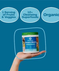Amazing Grass Greens Blend Alkalize & Detox: Smoothie Mix, Cleanse with Super Greens & Beet Root Powder, Digestive Enzymes, Prebiotics & Probiotics, 30 Servings (Packaging May Vary) 25 71rMq2rTEHL