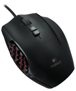 Logitech G600 MMO Gaming Mouse, RGB Backlit, 20 Programmable Buttons, Black 32 71rN4zDIDOL